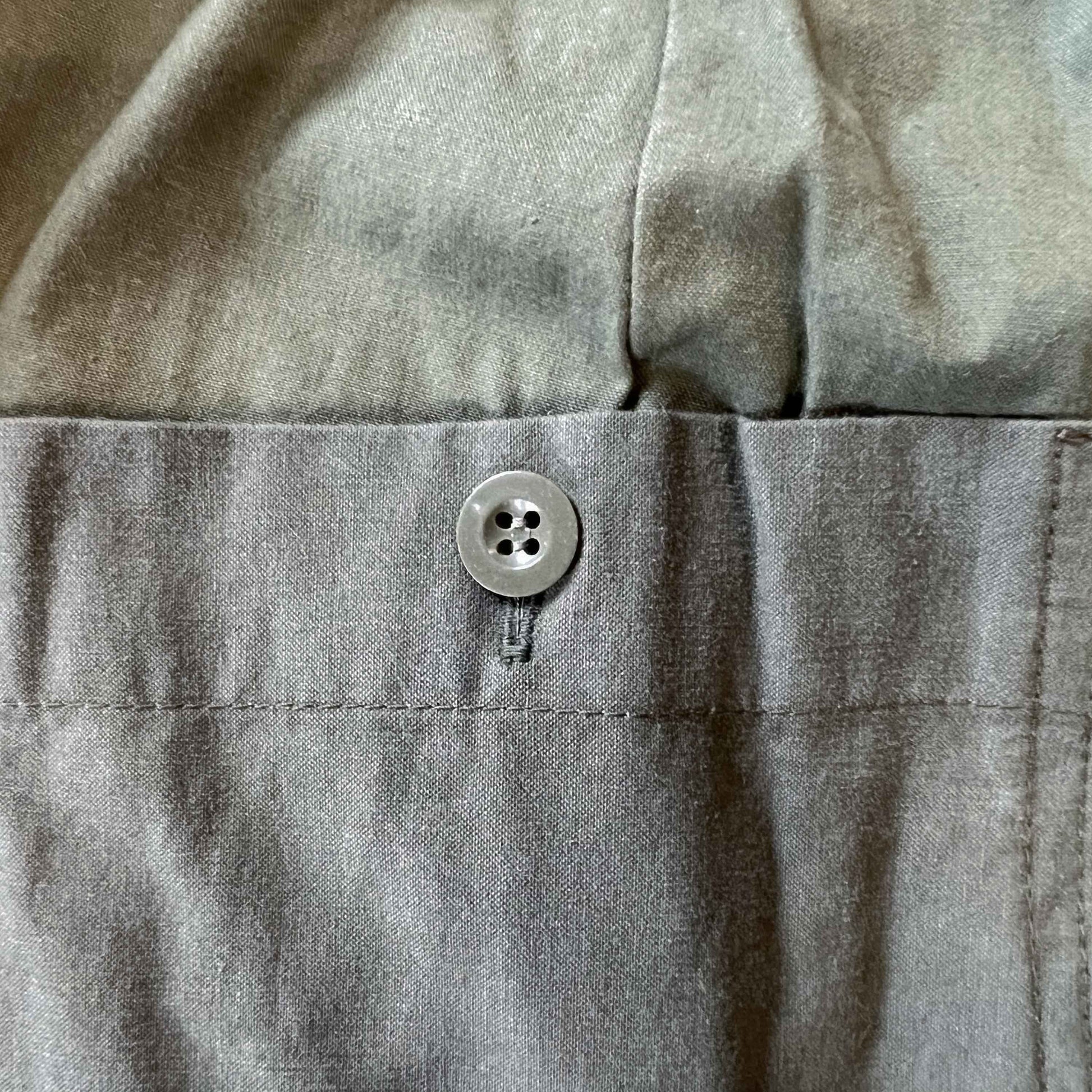 クライミングパンツ(USビンテージテントリメイク)｜T.K GARMENT SUPPLY｜リメイク・リサイクル・ナチュラルをメインコンセプトとして掲げたブランド　ポケットボタン