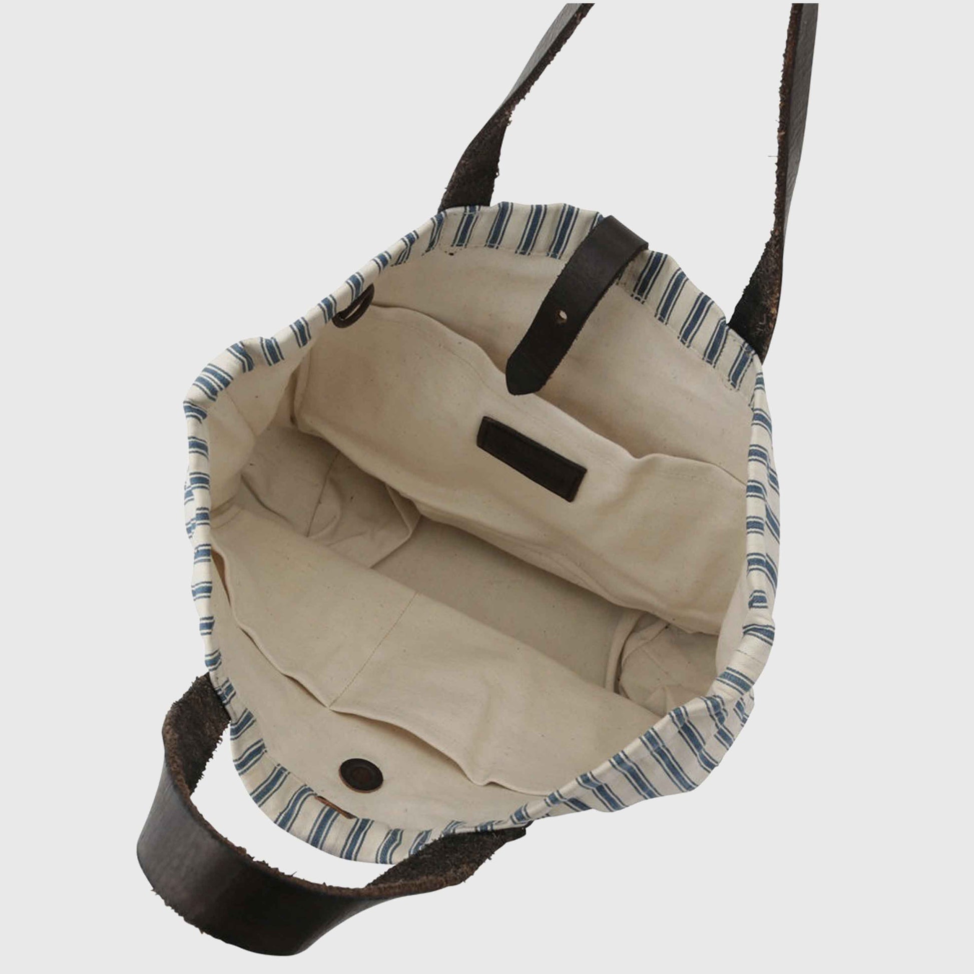 トートバッグ TKR-020704(50'sストライプ生地リメイク)｜T.K GARMENT SUPPLY｜リメイク・リサイクル・ナチュラルをメインコンセプトとして掲げたブランド3