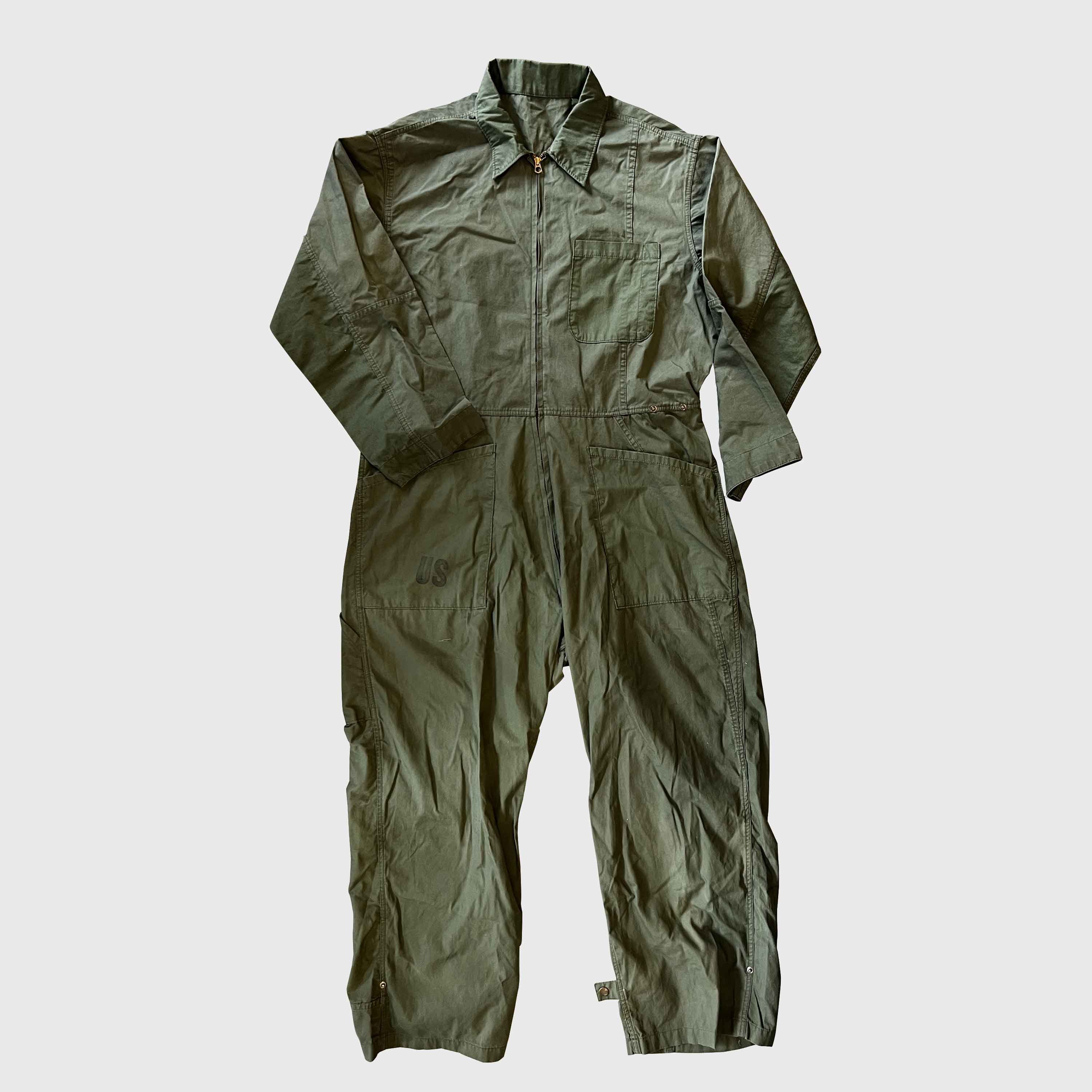 オールインワン(US ARMY ヴィンテージクロスリメイク)#つなぎ – T.K