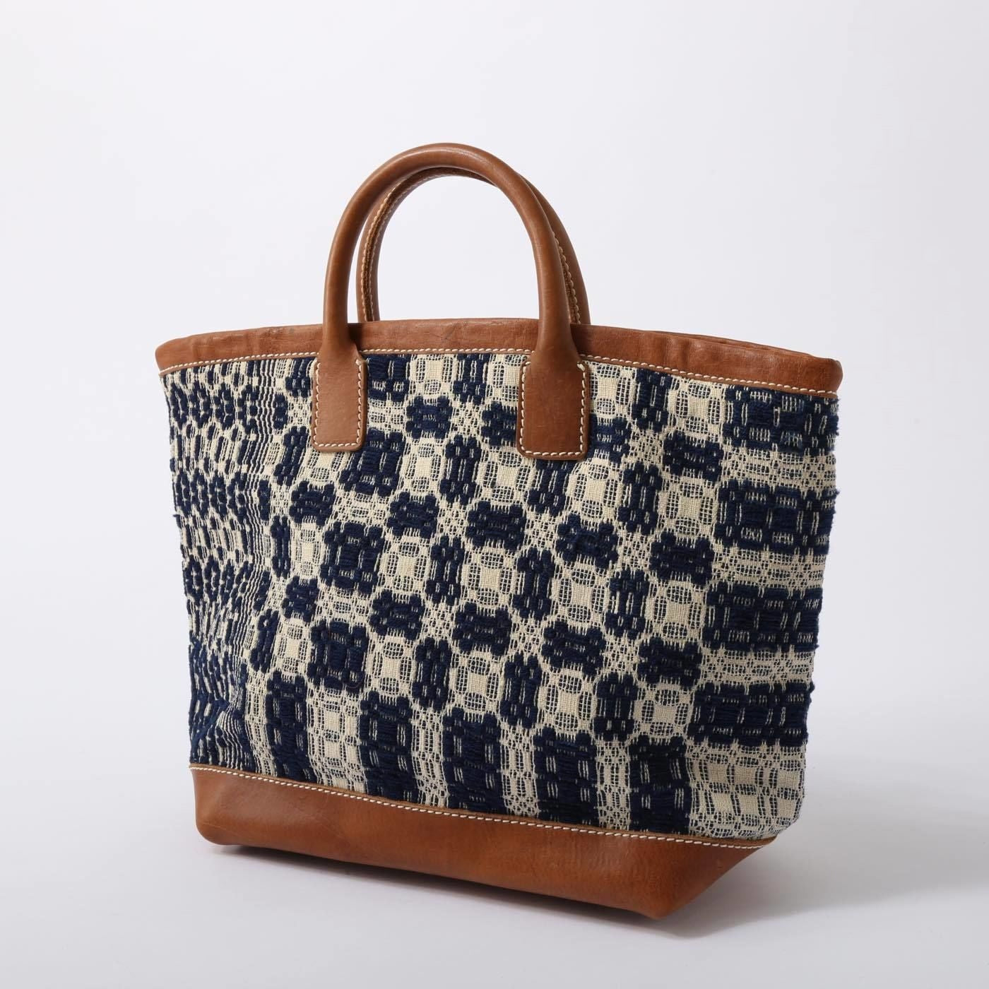 トートバッグ（TK-08BL）(1800年代US製のニット生地リメイク)｜T.K GARMENT SUPPLY｜リメイク・リサイクル・ナチュラルをメインコンセプトとして掲げたブランド6