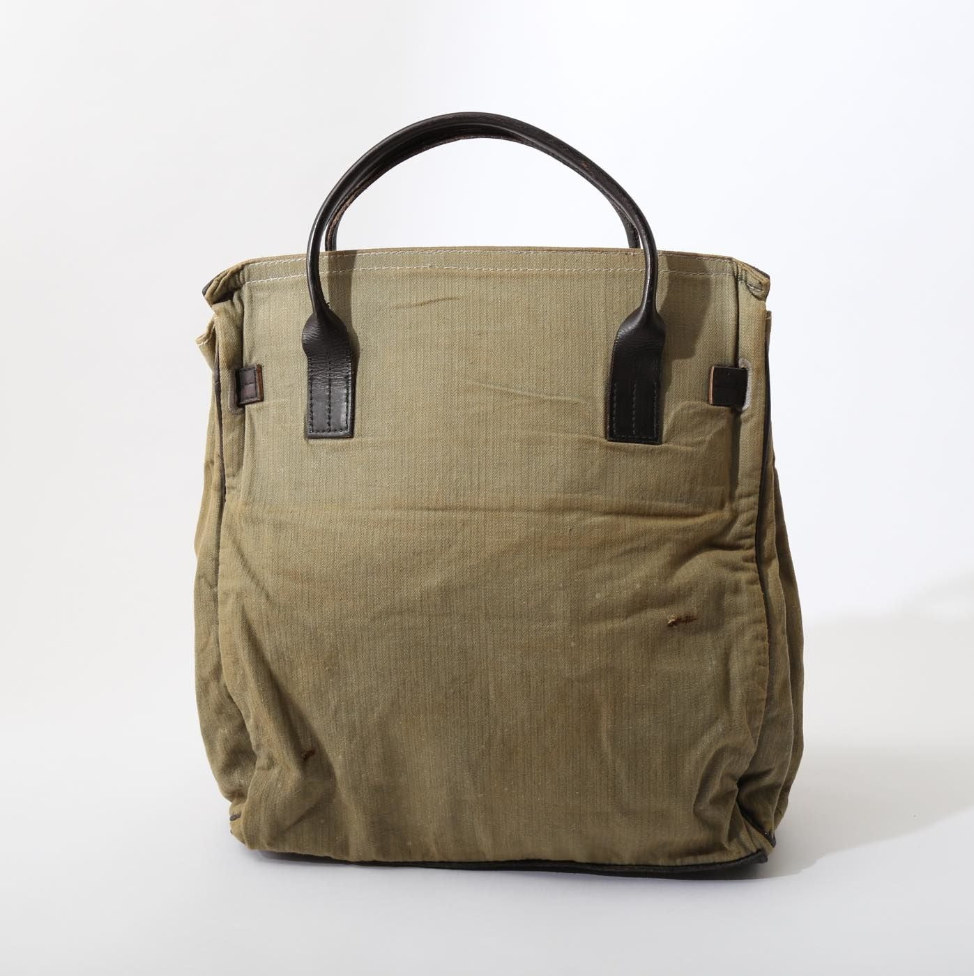 トラベルバッグ（TK-21LB-DF）(イタリア軍デットストックベッドカバーリメイク)ダメージ加工｜T.K GARMENT SUPPLY｜リメイク・リサイクル・ナチュラルをメインコンセプトとして掲げたブランド2
