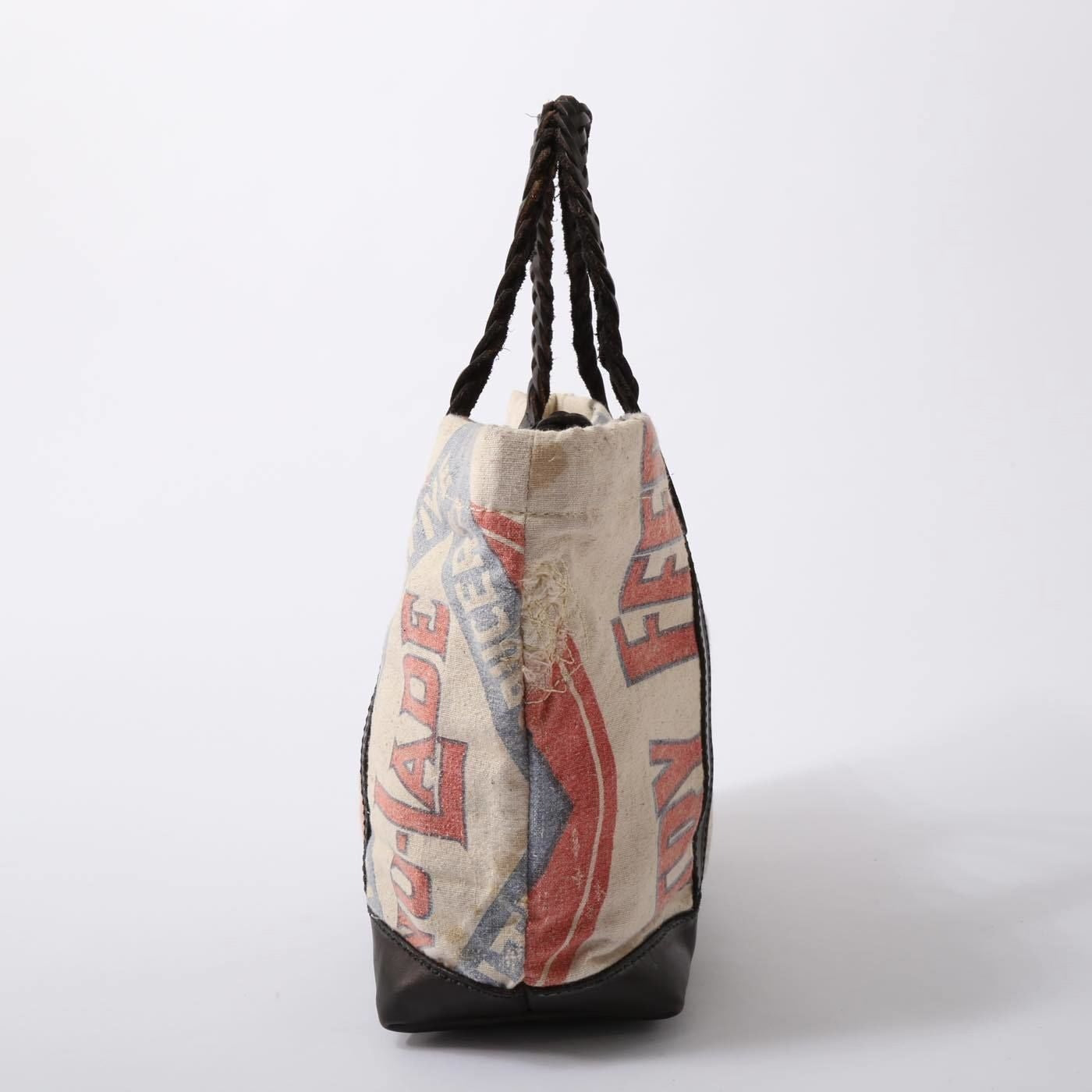 トートバッグ（TK-09WH）(1950USビンテージFeedsac（穀物袋）リメイク)｜T.K GARMENT SUPPLY｜リメイク・リサイクル・ナチュラルをメインコンセプトとして掲げたブランド5