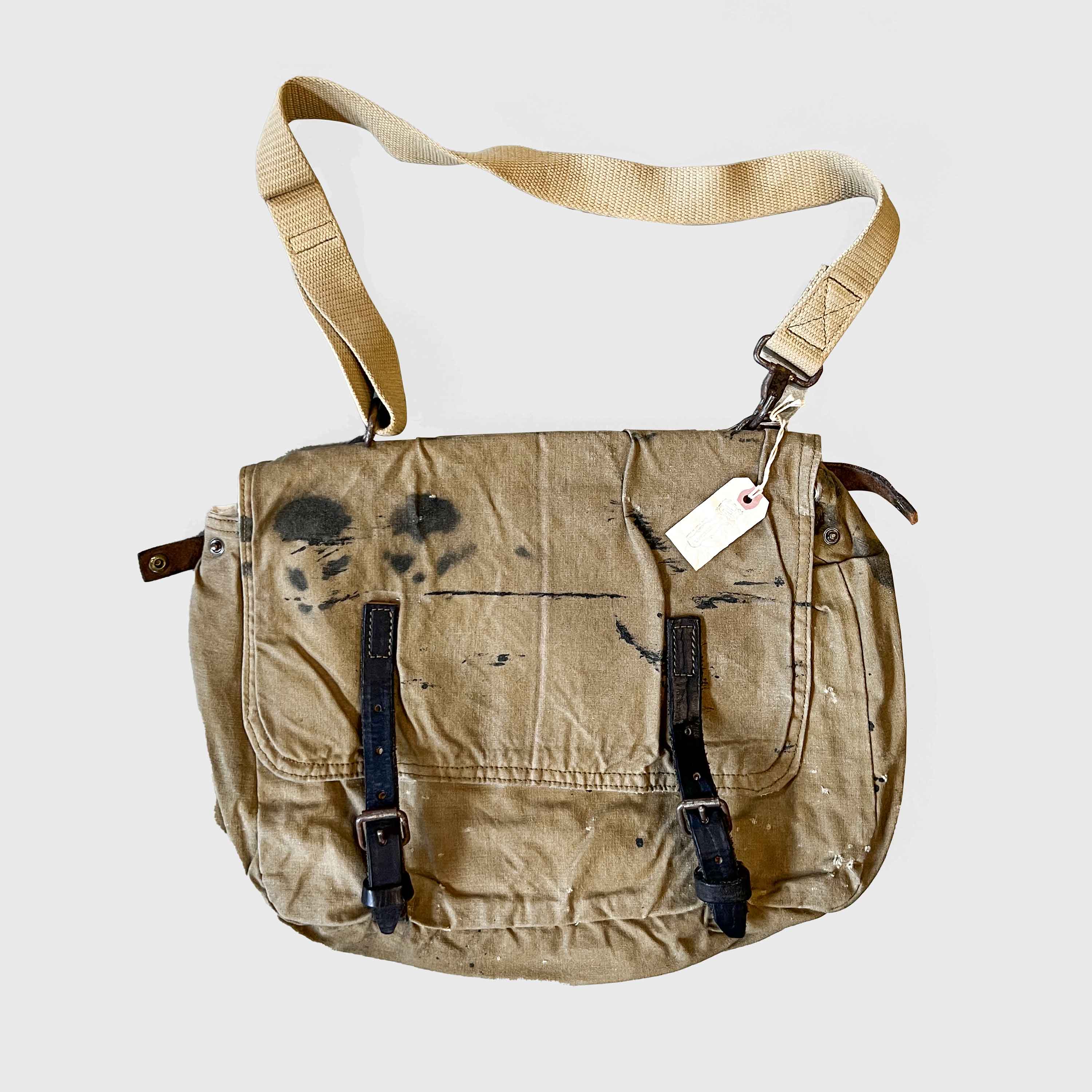 ポストマンBAG（60sフランスミリタリーテントリメイク） – T.K GARMENT