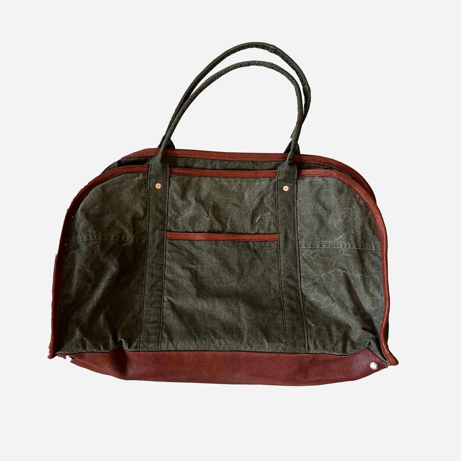 トラベルバッグ(USテントリメイク)｜３サイズ｜T.K GARMENT SUPPLY｜リメイク・リサイクル・ナチュラルをメインコンセプトとして掲げたブランド 3