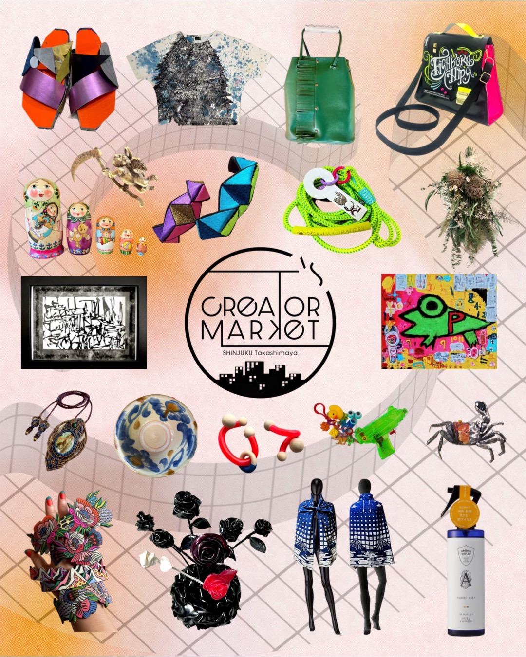 「CREATOR’S MARKET」 にT.K GARMENT SUPPLYとして参加